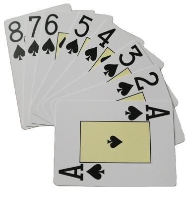 China Paper 100% Polyester PVC coated plastic poker cards plsying card printing 100 plastic plastic poker cards for sale