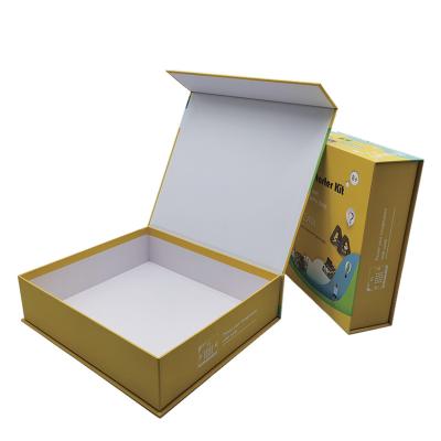 China Recycled Materials Wholesale Paper Boxes Manufacturers Around Disposable Magnetic Paper Gift Box Customized Package for sale