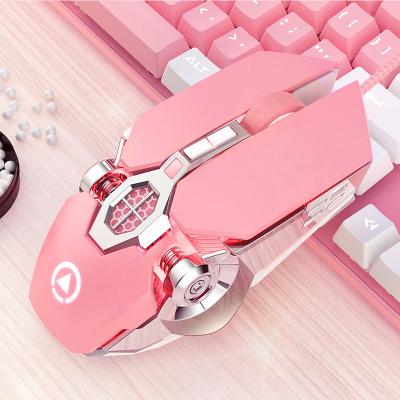 China wholesale gaming mouse pink girl like mouse gamer for sale