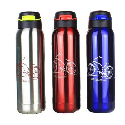 China PORTABLE Outdoor Water Bottle 500ml Stainless Steel Sports Vacuum Bicycle Bottle for sale