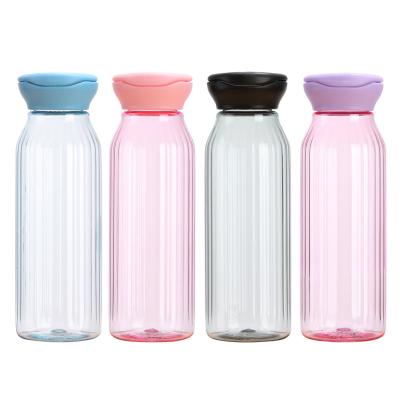 China Wholesale Fashionable Mineral Sport Stocked Drinking Plastic Water Bottle Manufacturer for sale