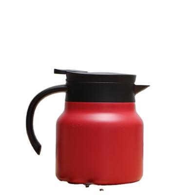 China Pretty Sustainable Thermos Vacuum Flasks 800ml Stainless Steel Coffee 430 Insulation Tea Water Pot for sale