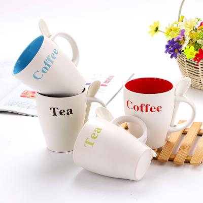 China Single Viable Empty Enamel Sublimation Latte Cup Mug 11oz for sale