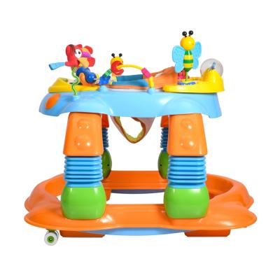 China Plastic Detachable Seat 3 Height Adjustment Position Toy Tray With IC Baby Walker for sale