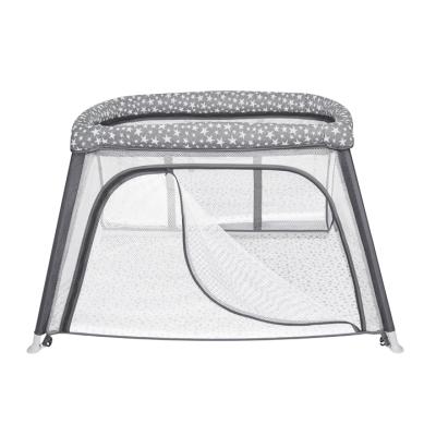 China Contemporary of carry bag with baby bassinet plapen powder-coated steel tube playpen for sale