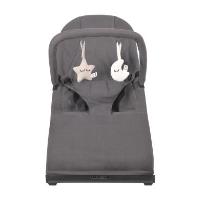 China Contemporary Black Powder-Coated Steel Tube IMD Screen Aluminum Jumper Baby Bouncer for sale