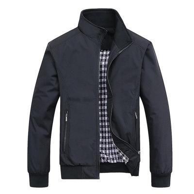 China Spring Autumn Casual Solid Fashion Slim New Arrival Men's Baseball Viable Bomber Jacket for sale