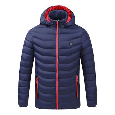 China Breathable Outwear Increase Skiing 2 Sectors Warm Causal Jacket Men Winter Electric Enthusiast Women for sale