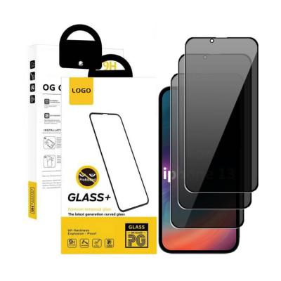 China 9H 2.5D Mobile Phone Screen Protector Anti-scratch Privacy Protector For iPhone 13/13Pro Max/13mini for sale