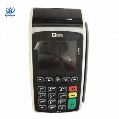 China Used T1000 GPRS Wireless POS Payment Terminal Light Weight (480g With Battery) for sale