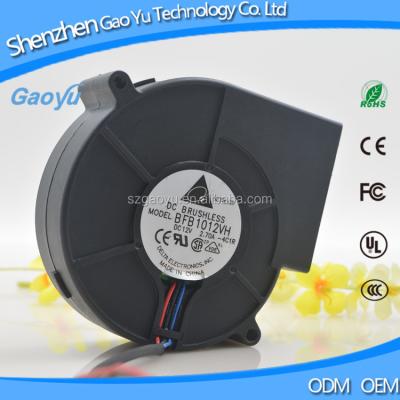 China Computer case delta BFB1012VH 9733 centrifugal fan fan fan 12V 1.80A centrifugal wind capacity 97*97*33mm for sale