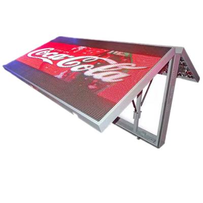 China Original indoor outdoor p5 spot screen size 1920x960mm double side advertising display for sale