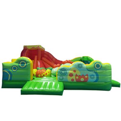 China Oxford cloth or PVC tarpaulin adults parties bounce house combined with slide party jumpers bouncers inflatable spiderman bouncer for sale