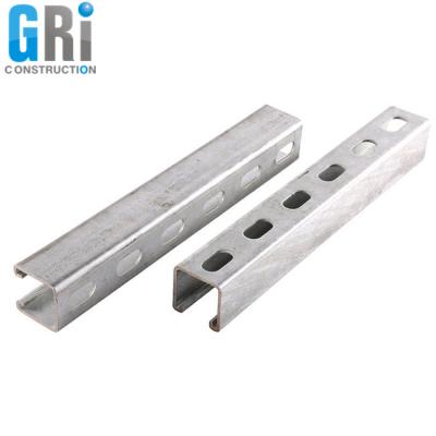 China Various /gir C Channel Strut Pre Galvanized And HDG Contemporary Channel Classes C Channel Prices for sale