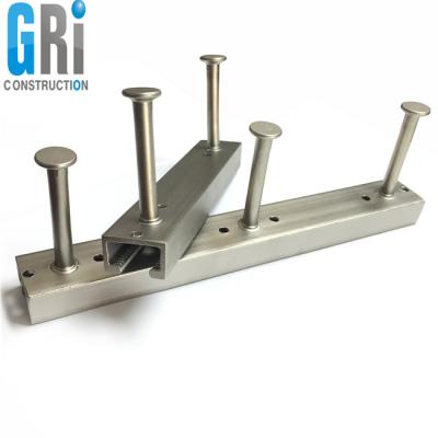 China Contemporary GRI Supplier Slotted Stainless Steel SS304 SS316 C Channel Metal Framing System for sale