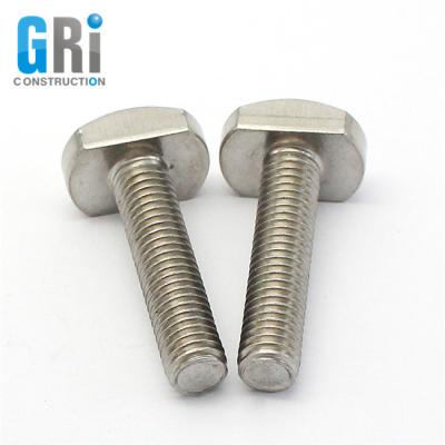 China Galvanized Screws Concrete Carbon Steel T Hammer Head Bolts for sale