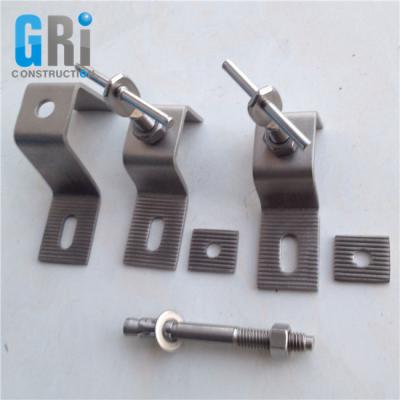 China Stainless Steel Concrete Stone Bracket For Repair And Coating for sale