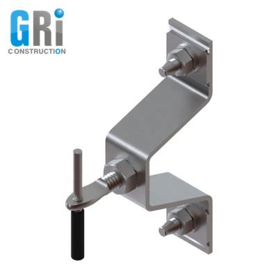 China Fixing System Z Anchorage Stone Fixing Stone Bracket For Stone Bracket Repair Cladding for sale