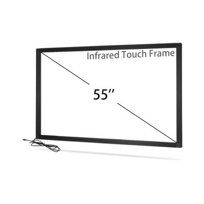 China GT-IR-TF55 IR Multi Touch Sunlight Proof Frame 55 Inch Infrared Touch Screen Sensor Frame for sale