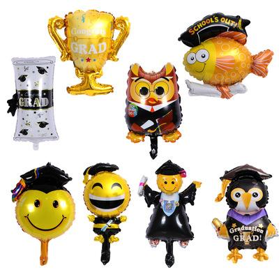 China 2020 Hot Sale Globos Party Decoration Congratulation Doctor Globos Graduation Balloons Gift Back To School Decorations for sale