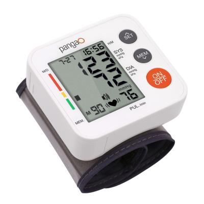 China Acrylic Automatic Digital Wrist Blood Pressure Monitor PG-800A37 for sale