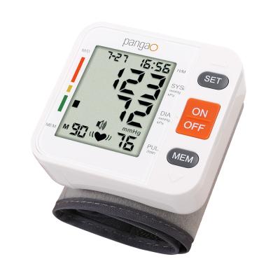 China OEM new product pangao manual electronic blood pressure check machine automatic wrist arm blood pressure monitor for sale