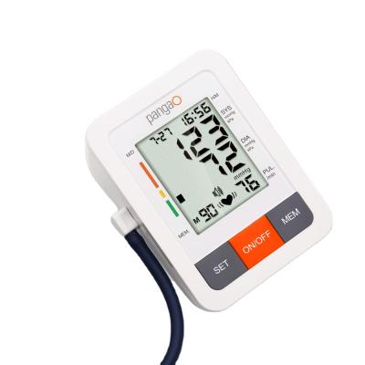 China Automatic Digital Automatic Arm Cuff With Readings 90 Memories Factory Price Pango Big Vertical Blood Pressure Monitor Ce 3 Years for sale