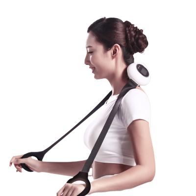 China Body Best Battery Operated Rechargeable Shiatsu Neck Back Massager With Heat for sale