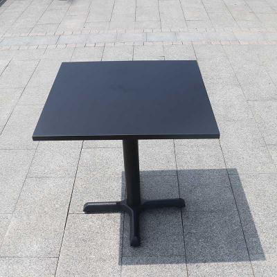 China (Other)Adjustable Modern Outdoor Furniture Square Top Tables Dining Table Stone Top Dining Tables for sale