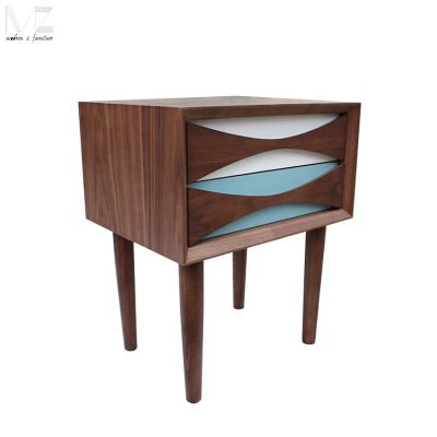 China Modern simple style cheap sofa night stand wooden small bedside table for living room for sale