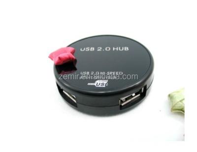 China Round 2.0 4 USB Port HUB EHB-011 for sale