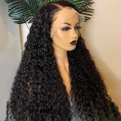 China Hayo Qualities Product Transparent Lace Straight Kinky Curly Kinky Curly Kinky Curly Full Lace Wig Front Wigs For Women for sale