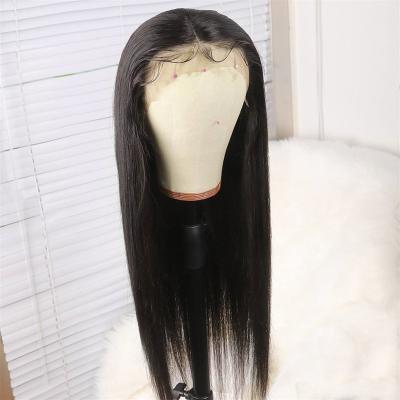 China Hayo Human Hair Lace Front Wig For Women Brazilian Straight For Women Color 180% Density Lace Wig With Baby Hair for sale