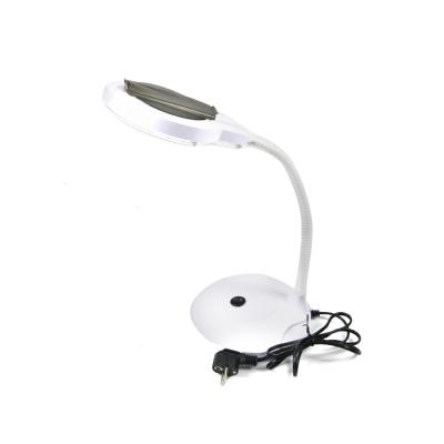 China Adjustable lamp with magnifier, facial magnifying lamp for sale, led lamp 5x diopter magnifying magnifier for sale