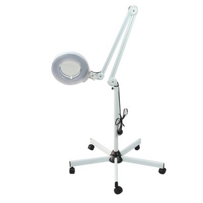 China 5x Adjustable Dermatology Beautician Led Desktop Magnifying Light Sale, Magnifiers For Lash Extension for sale