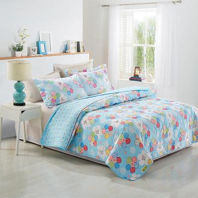 China 100 polyester china export wholesale home summer quilt Home Quilt Set Stitching for sale