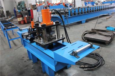 China Blue U Channel Cold Roll Forming Machine 11KW Roof Panel Roll Forming Machine for sale