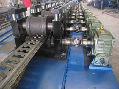 China 8m / min Q195 Q235 Steel Roll Forming Machine with 100mm -600 mm Width for sale