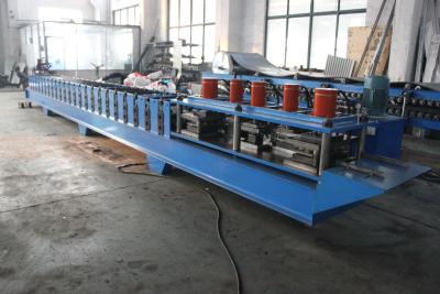 China Full Automatic Door Frame Roll Forming Machine With Online Punching Lock Holes for sale