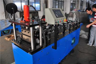 China Galvanized Plate 3KW Stud And Track Roll Forming Machine 0.3-1.2mm Thickness for sale