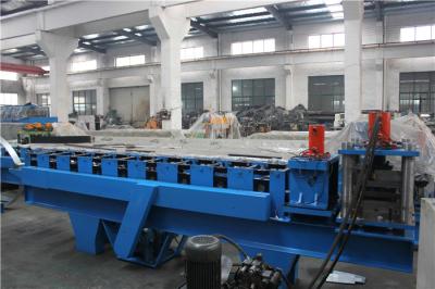 China Blue Color Steel Tile Roll Forming Machine Light Steel Keel Equipment for sale