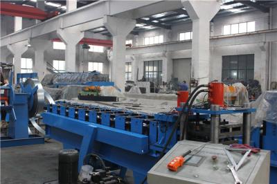 China High Speed 15kw Roofing Floor Deck Roll Forming Machine CB-E310 Oil Pump for sale