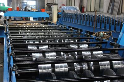 China Aluminum Floor Deck Roll Forming Machine / Floor Decking Steel Panel for sale