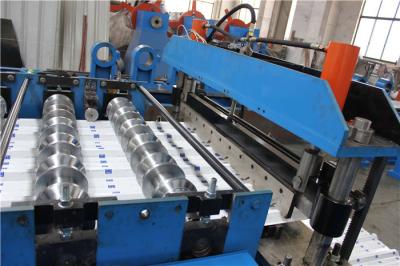 China PLC Control Speed 5m/min Glazed Tile Roll Forming Machine 18 Stations for sale