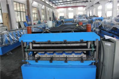 China Roof Panel Double Layer Roll Forming Machine Manual / Automatical for sale