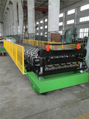 China High Efficiency Guardrail Roll Forming Machine 1.0 Inch Single Chain Dirve for sale