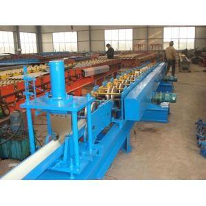 China Half Round Gutter Cold Roll Forming Machine Automatic Length Measuring for sale