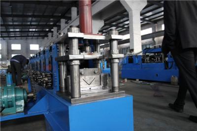 China Automatic Structural Steel Cold Roll Forming Line Adjustable Punching Holes Sizes for sale