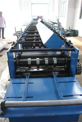 China Lip Channel C Section Steel CZ Purlin Roll Forming Machine with Pre - Punching for sale