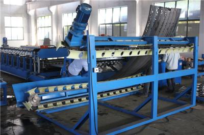 China Silo die van het douane de Blauwe Staal Machine tot Productielijn 3001250mm maken Breedte Te koop